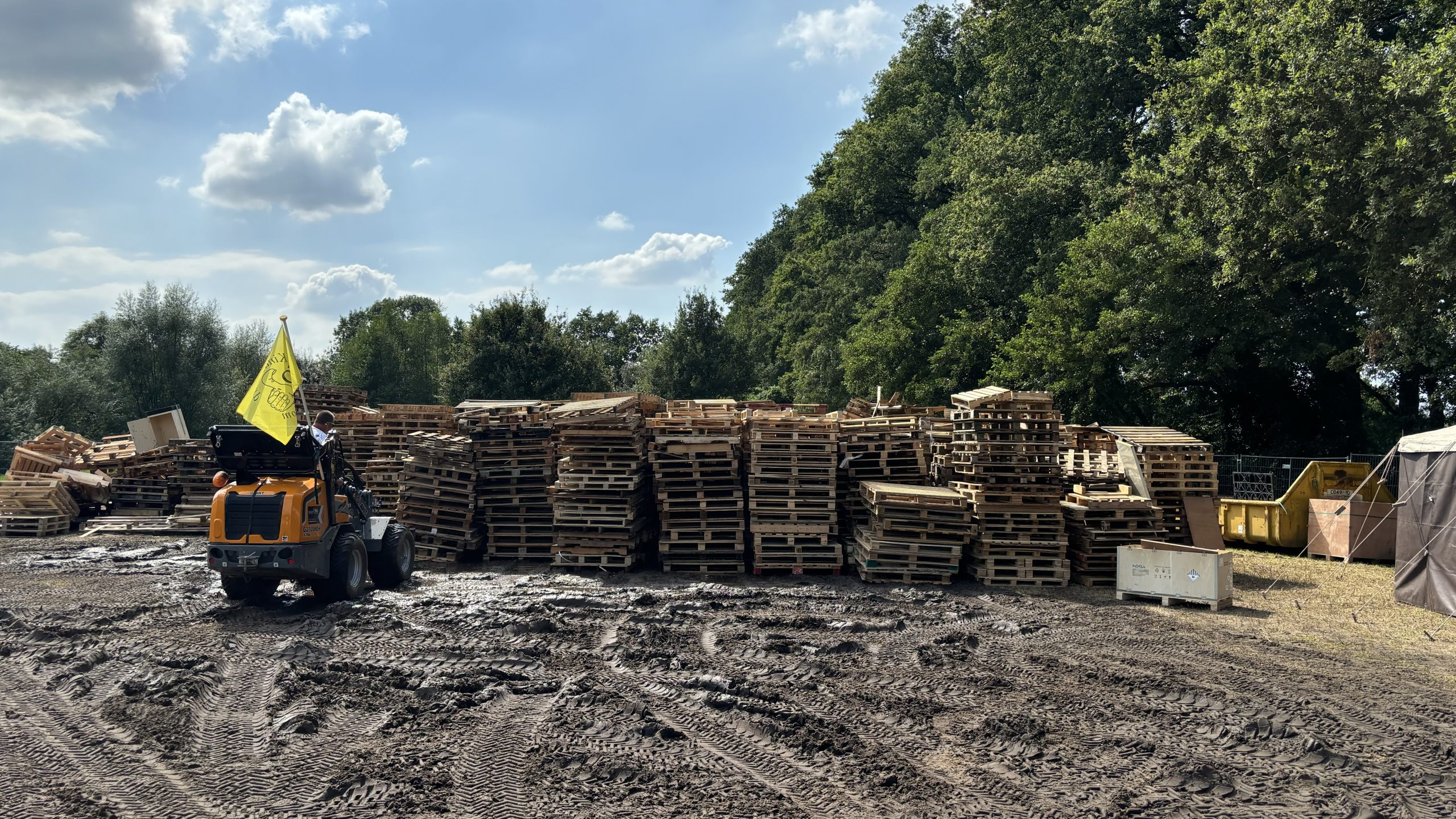 Natte voeten - Kinderdorp Bennekom